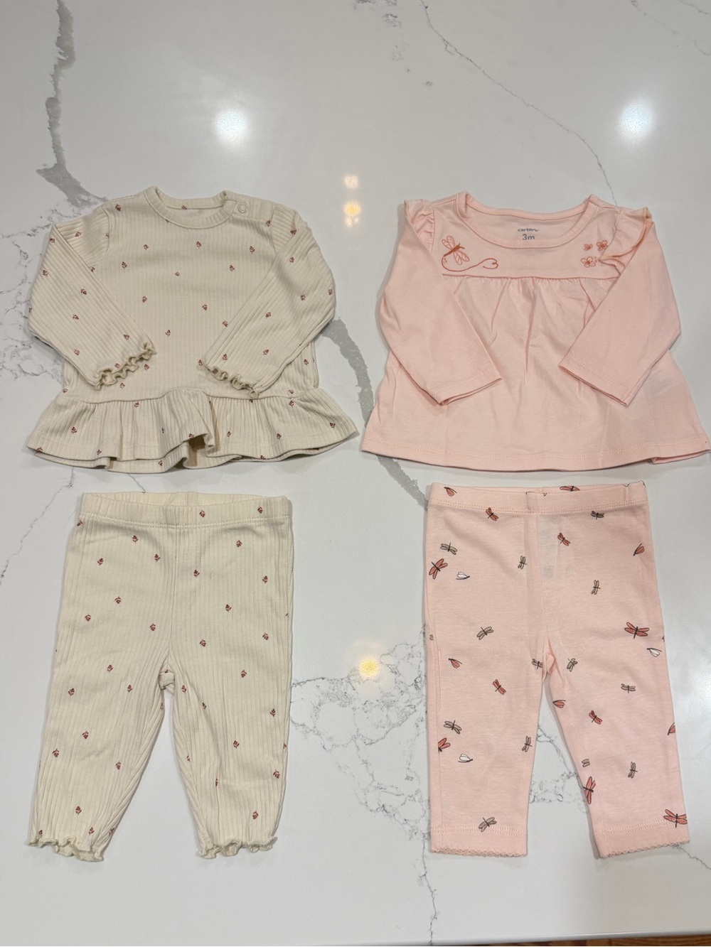 3 Months Carter’s Matching Shirt and Pants Set (2)